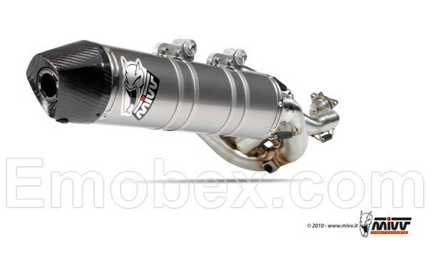 Foto MIVV - KTM SX-F 250 2011-2012 STRONGER CROSS OVAL Inox copa Carbono ref M.KT.022.SXC.F foto 475228
