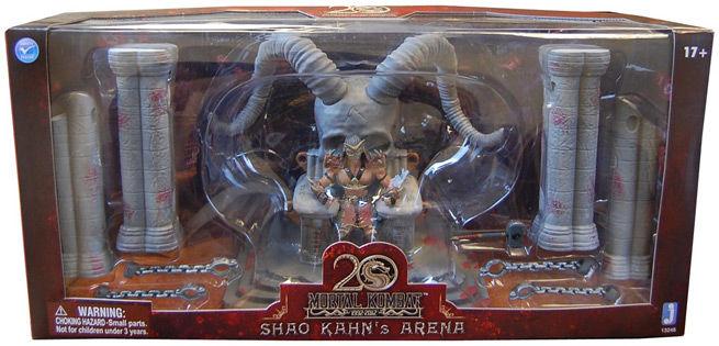 Foto Mortal Kombat Set Figuras Shao Kahn Throne & Arena 20th Anniversary Li foto 144156