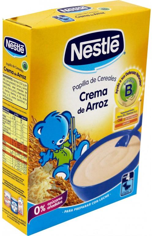 Foto Nestle papilla 250g crema de arroz con bifidus y 0% azucares etapa 1,4 foto 973300