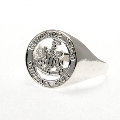 Foto Newcastle United Silver Plated Crest Ring Large foto 864495