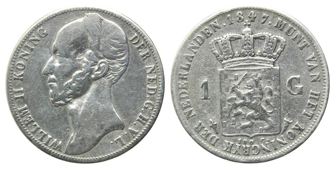 Foto Niederlande, Gulden 1847, foto 607421