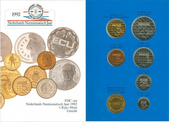 Foto Niederlande Holland Coin Fair-Set 1992 foto 343849