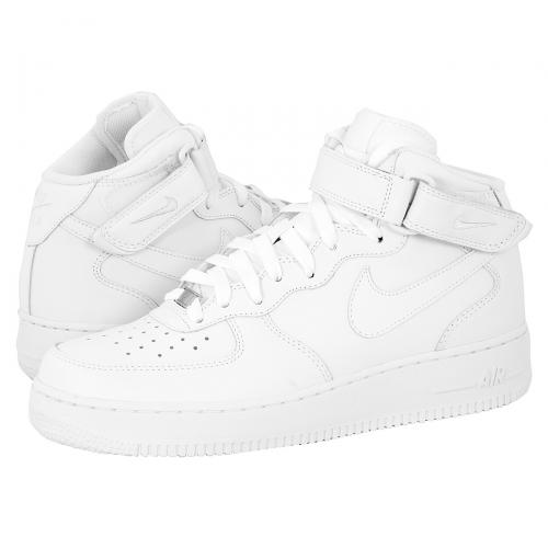 Foto Nike Air Force 1 Mid '07 Basketball Shoes White/White foto 327682