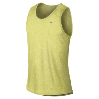 Foto Nike Dri-FIT Touch Tailwind Camiseta de running - Hombre - Amarillo - L foto 861651