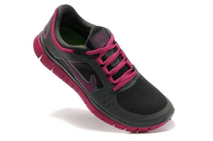 Foto Nike Free Run 3 Womens zapatillas 510642 061 Negro / Rosa foto 360413