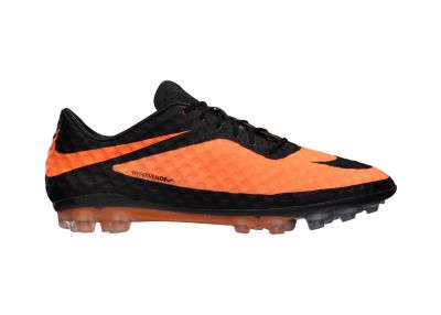 Foto Nike HYPERVENOM Phantom Botas de fútbol para césped artificial - Hombre - Negro/Naranja - 10.5 foto 888391