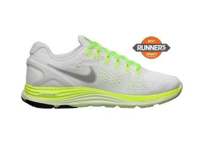 Foto Nike LunarGlide+ 4 OG - Zapatillas de running – Mujer - Blanco/Amarillo - 9 foto 352