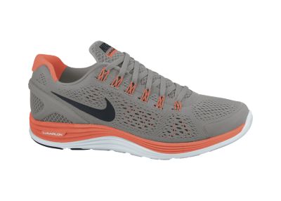 Foto Nike LunarGlide+ 4 Zapatillas de running – Hombre - Gris/Naranja - 8 foto 650902