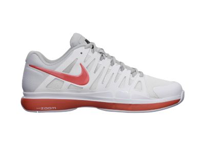 Foto Nike Zoom Vapor 9 Tour Zapatillas de tenis - Hombre - Blanco/Naranja - 10 foto 180387