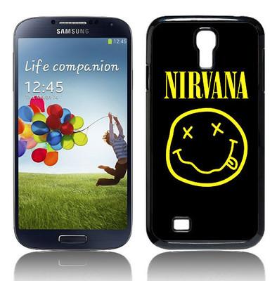 Foto Nirvana Logo Samsung Galaxy S4 Funda Carcasa Cover Hard Case I9500 Custodia foto 375110