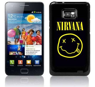 Foto Nirvana Samsung Galaxy S2 I9100 Carcasa Funda Retro Back Cover Hard Case Kurt foto 375108