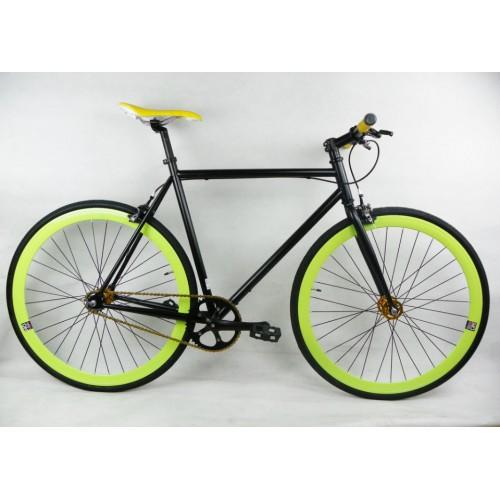 Foto No Logo Black/Green Single Speed Bike Fixie/Fixed Gear Track Bike foto 39526