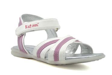 Foto Ofertas de sandalias de niña Deity Shoes 744009-EUROLIN blanco foto 619997