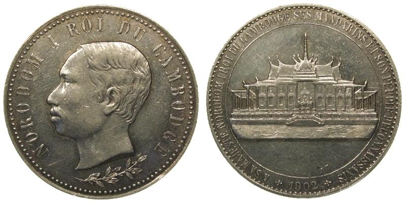 Foto Orient Asien 4 Francs 1902