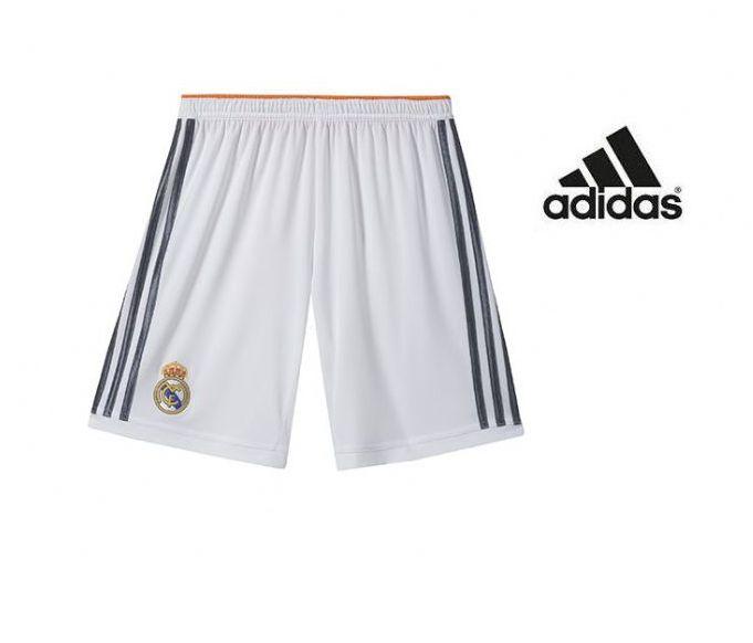 Foto Pantalon corto Adidas Real Madrid 2013-14 blanco Infantil y juvenil foto 952622