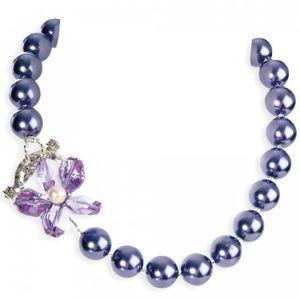 Foto Park Lane Purple Pearl & Crystal Flower Bead Necklace foto 647945