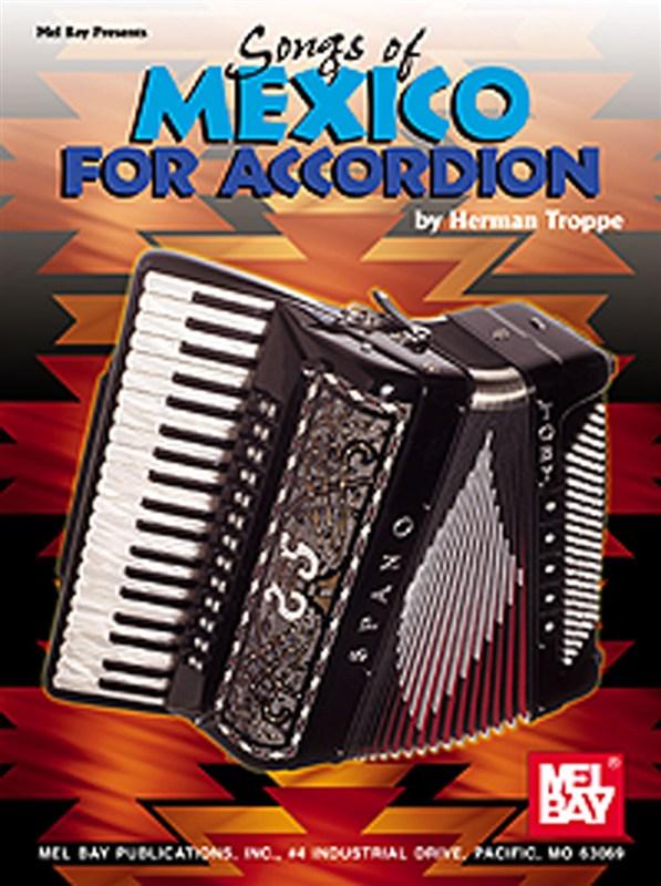 Foto Partituras Songs of mexico for accordion de N/A foto 891139