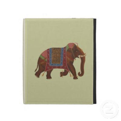 Foto Pintura al óleo del elefante indio del vintage foto 317256