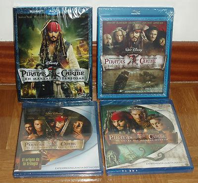 Foto Piratas Del Caribe - Ediciones Especiales - Quadrilogia 7 Blu-ray+1 Dvd - Disney foto 347324