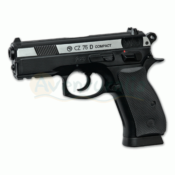 Foto Pistola ASG de CO2 Ceska Zbrojovka modelo CZ 75D de 2 tonos foto 498998
