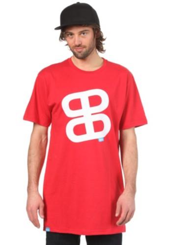 Foto Planet Sports Icon Print S/S Slimfit T-Shirt red/white foto 542522