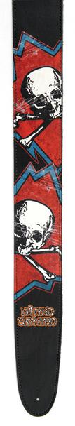 Foto Planet Waves Lynyrd Skynyrd Collection - Skull Electric Guitar Leather Strap foto 528348