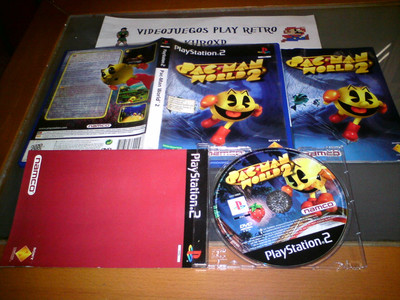 Foto Play Station 2 Ps2 Pac - Man Pacman World 2 Como Nuevo Completo Pal Espa�a foto 251647