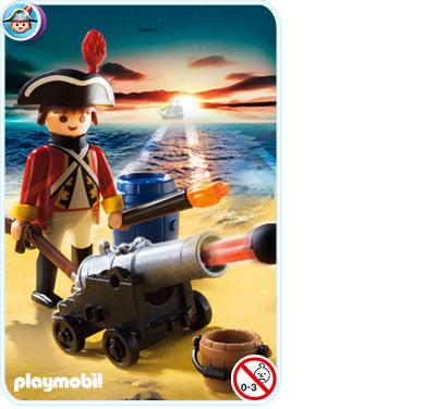 Foto Playmobil 5141 Redcoat Guard with Cannon foto 846224