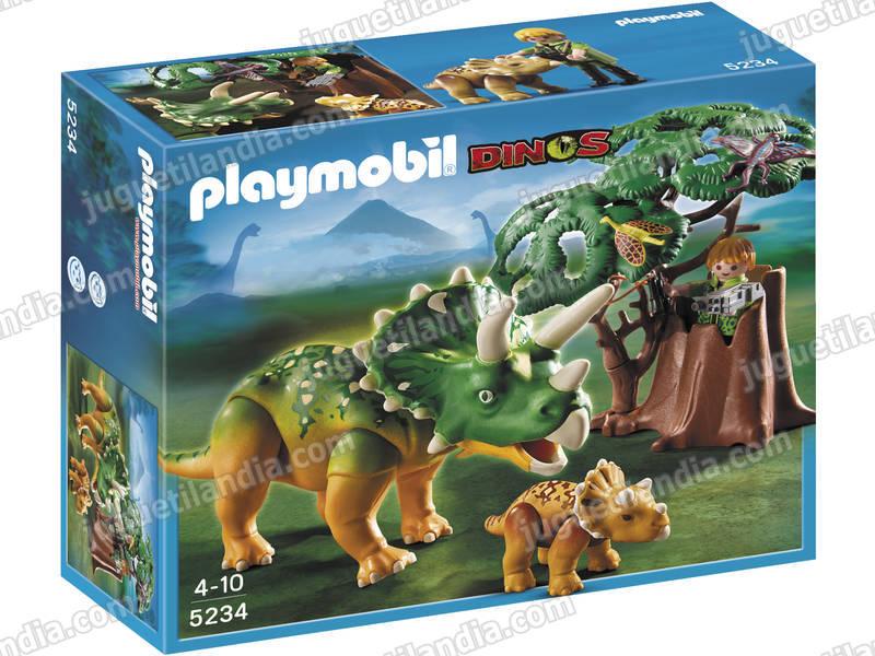 Foto Playmobil triceratops con bebé foto 561179