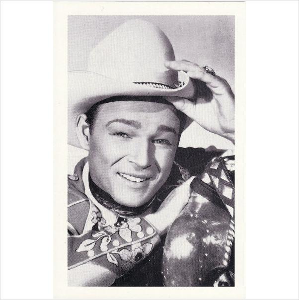 Foto Postcard hollywood western film actor roy rogers nostalgia republic star foto 503100