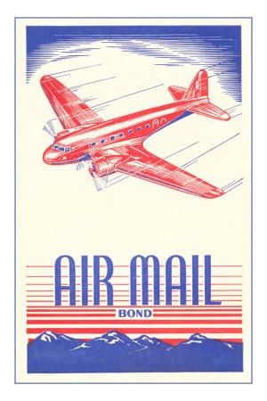Foto Premium Poster Air Mail Bond, 61x41 in. foto 661471