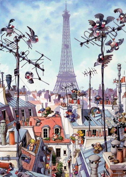 Foto Puzzle Heye De 1000 Piezas Torre Eiffel foto 553379