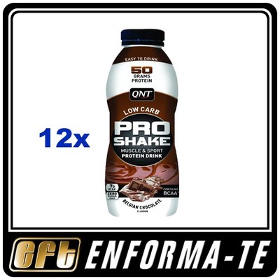 Foto Qnt Pro Shake (bebida Proteíca) 50g De Proteína, 500ml Chocolate (5,60€/l) foto 676551