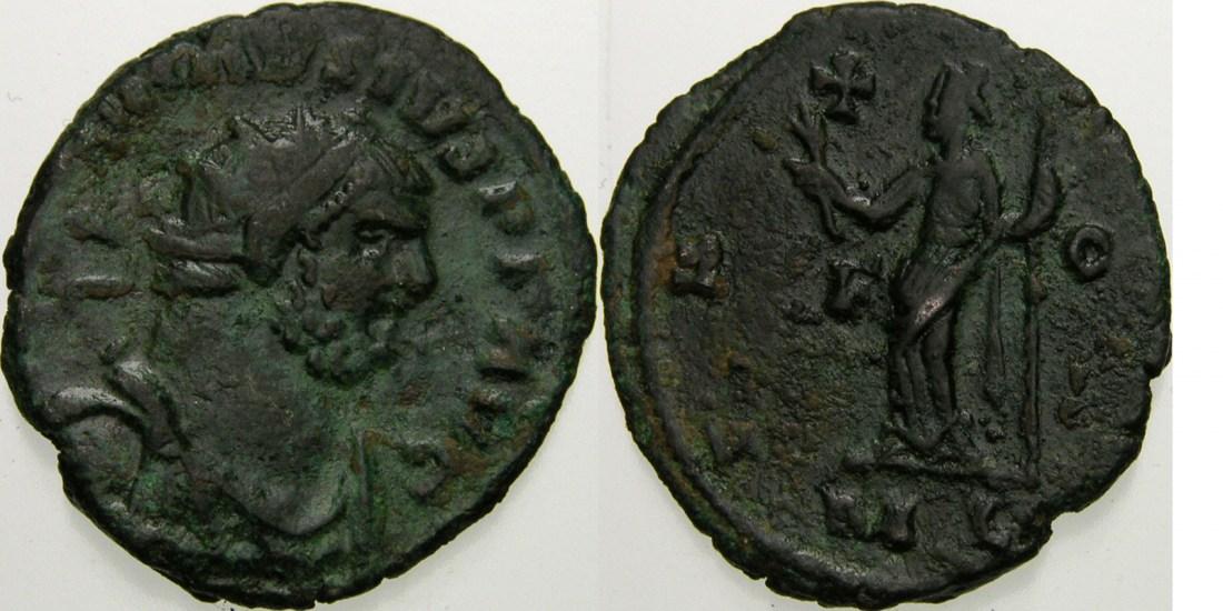 Foto Römische Kaiserzeit Antoninian 286-297 n Chr foto 259846