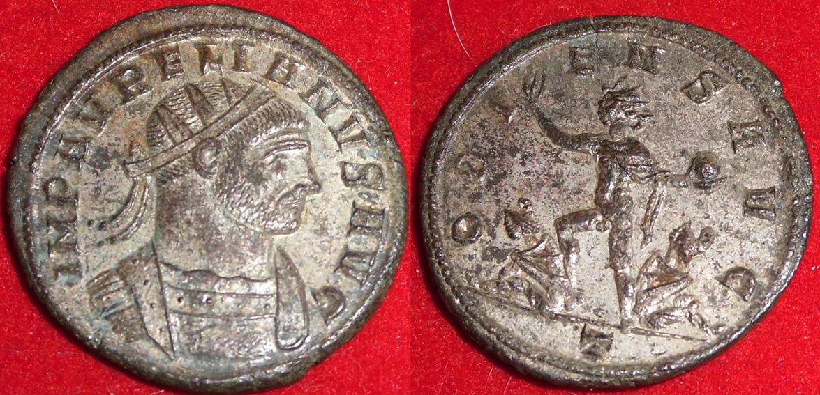 Foto Römische Kaiserzeit Aurelianus Antoninian 270-275 n Chr foto 172118