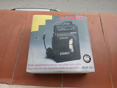 Foto Radio-cassette Con Auriculares Sanyo -ojo Solo Se Oira A Traves De Auricular foto 910462