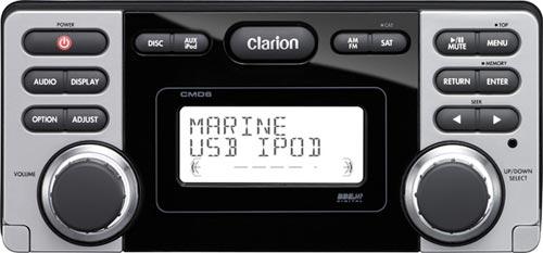 Foto Radio cd clarion marino cmd6 mp3 wma usb 4x50w 3 rca aux in opcion bluetooth con blt 373 . foto 328057