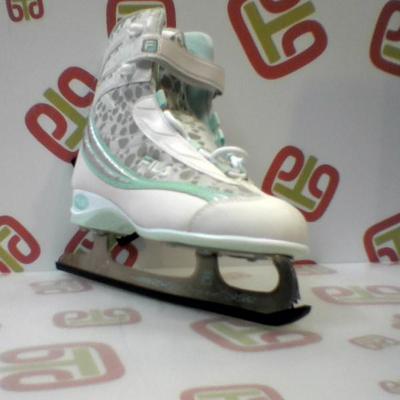 Foto Ref.6718-patines Para Hielo Fila Donna, Blanco/agua Verde, Talla 40 foto 410178