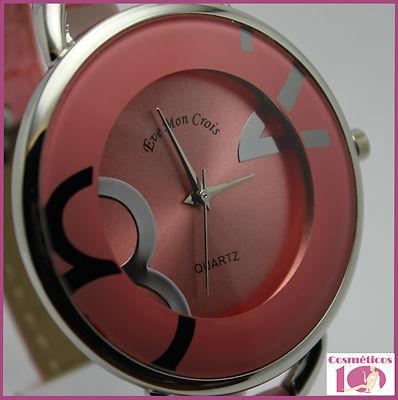 Foto Reloj Eve Mon Crois Mujer Rosa Quartz  Piel-mod.k1614