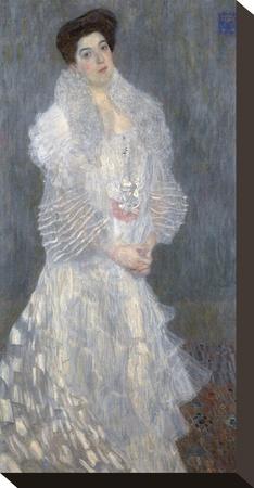 Foto Reproducción en lienzo de la lámina Portrait of Hermine Gallia, 1904 de Gustav Klimt, 23x13 in. foto 669613