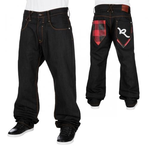 Foto Rocawear R Pattern Loose Fit Jeans Raw Japan/Red foto 299418