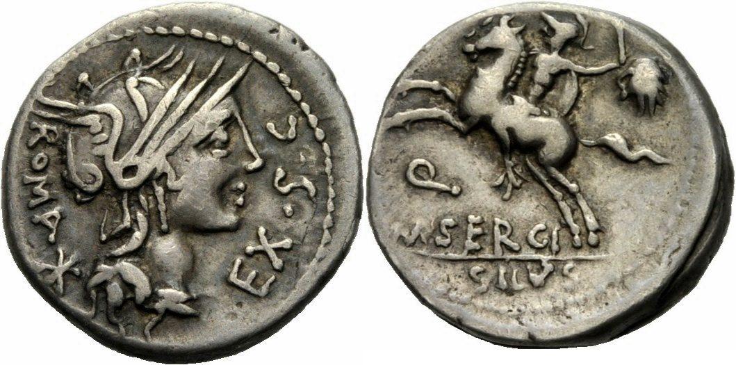 Foto Rom Republik Denar 116/115 v Chr foto 129018