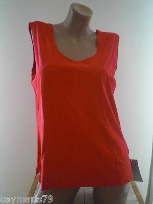 Foto Ropa Camiseta Mujer Talla Sg Roja Sin Manga Nueva Paga 1g. Envio Camisa Blusa foto 278515