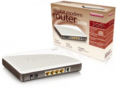 Foto Router Sitecom sitecom wireless gigabit modem router 300n x4 [WLM-450 foto 601303