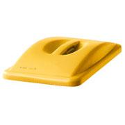 Foto Rubbermaid Tapa amarilla para plástico, contenedor compacto foto 504051