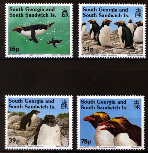 Foto Süd-Georgien und -Sandwichinseln 4 Marken 1993 foto 749886
