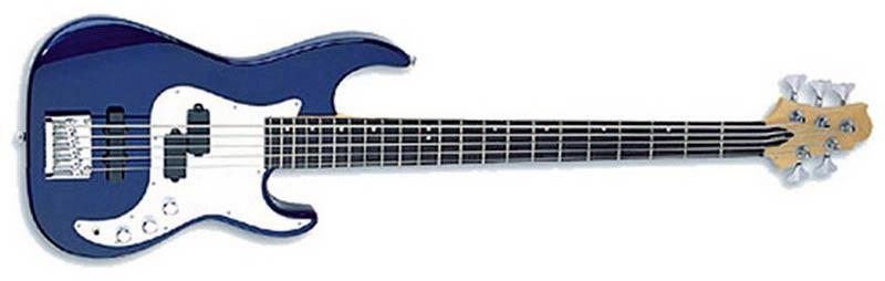 Foto Samick guitarras CR-15 CBL Azul. Bajo de 5 cuerdas foto 149066