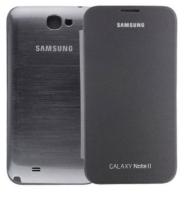 Foto Samsung Galaxy Note II Funda de tapa Plata foto 209369