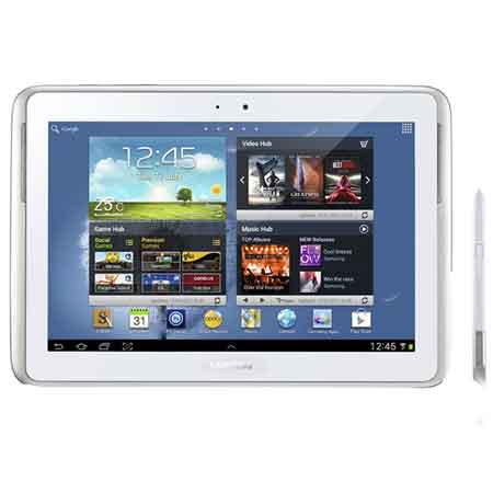 Foto Samsung Tablet Digital Galaxy Note 10.1 GT-N8010ZWAPHE foto 112704