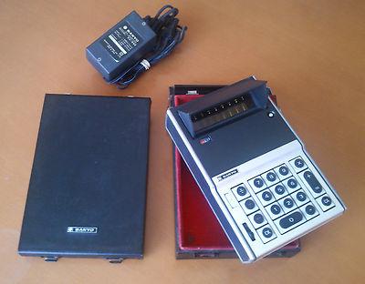 Foto Sanyo Icc-82d Calculadora Calculator Vintage 70`s Antigua Coleccion 1970 Rara foto 801711